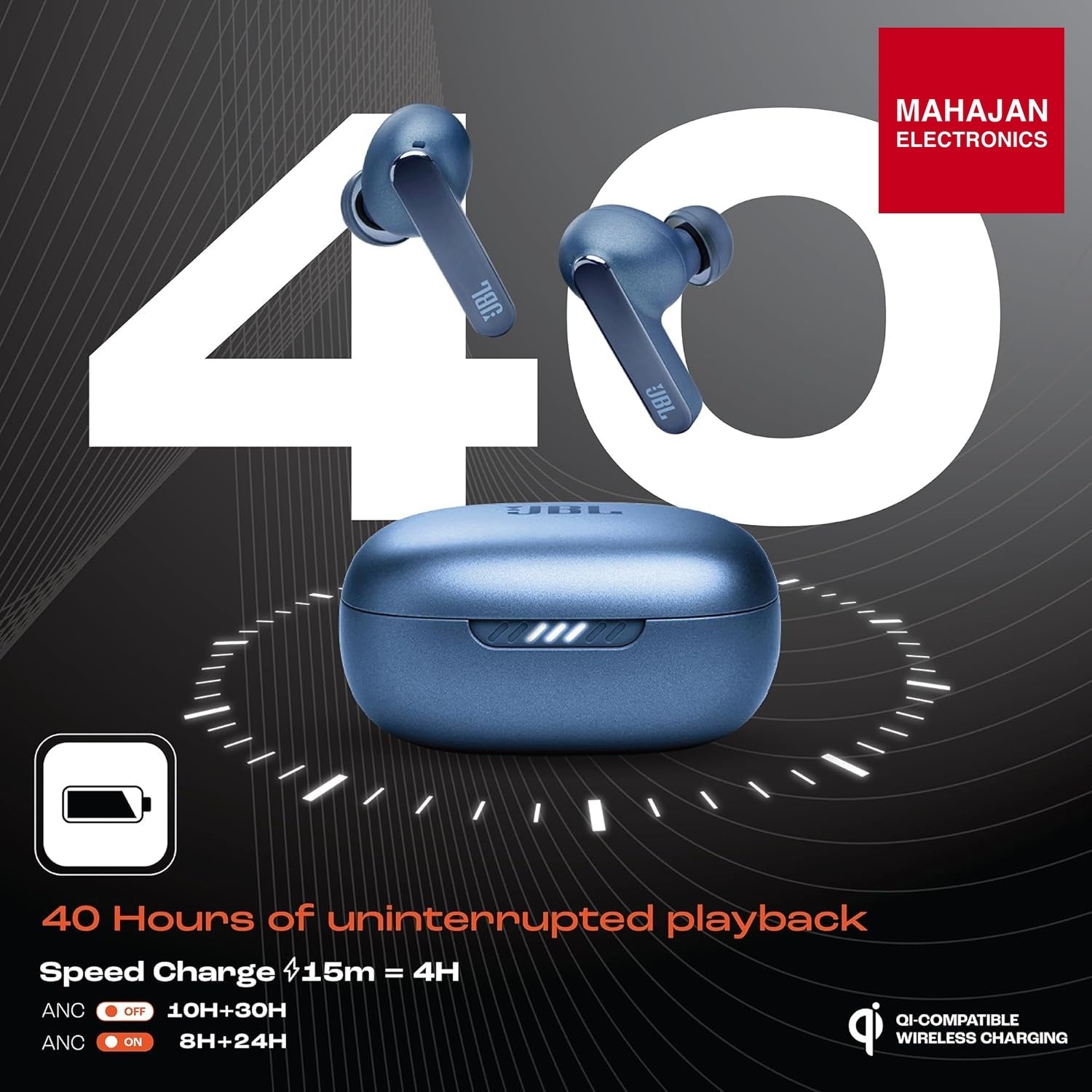JBL Live Pro 2 Blue product image 3