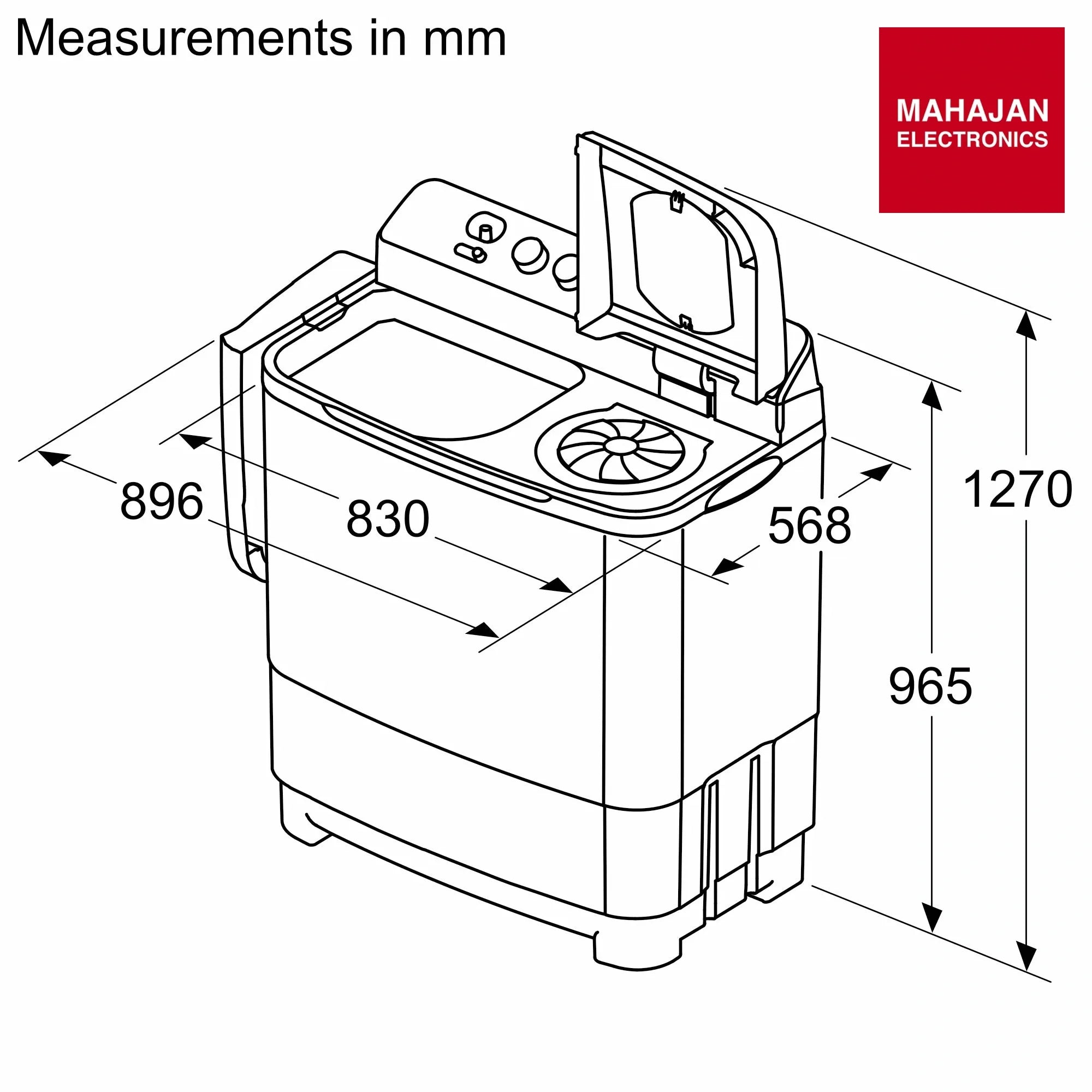 Bosch WJZ115D0IN washing machine – Mahajan Electronics