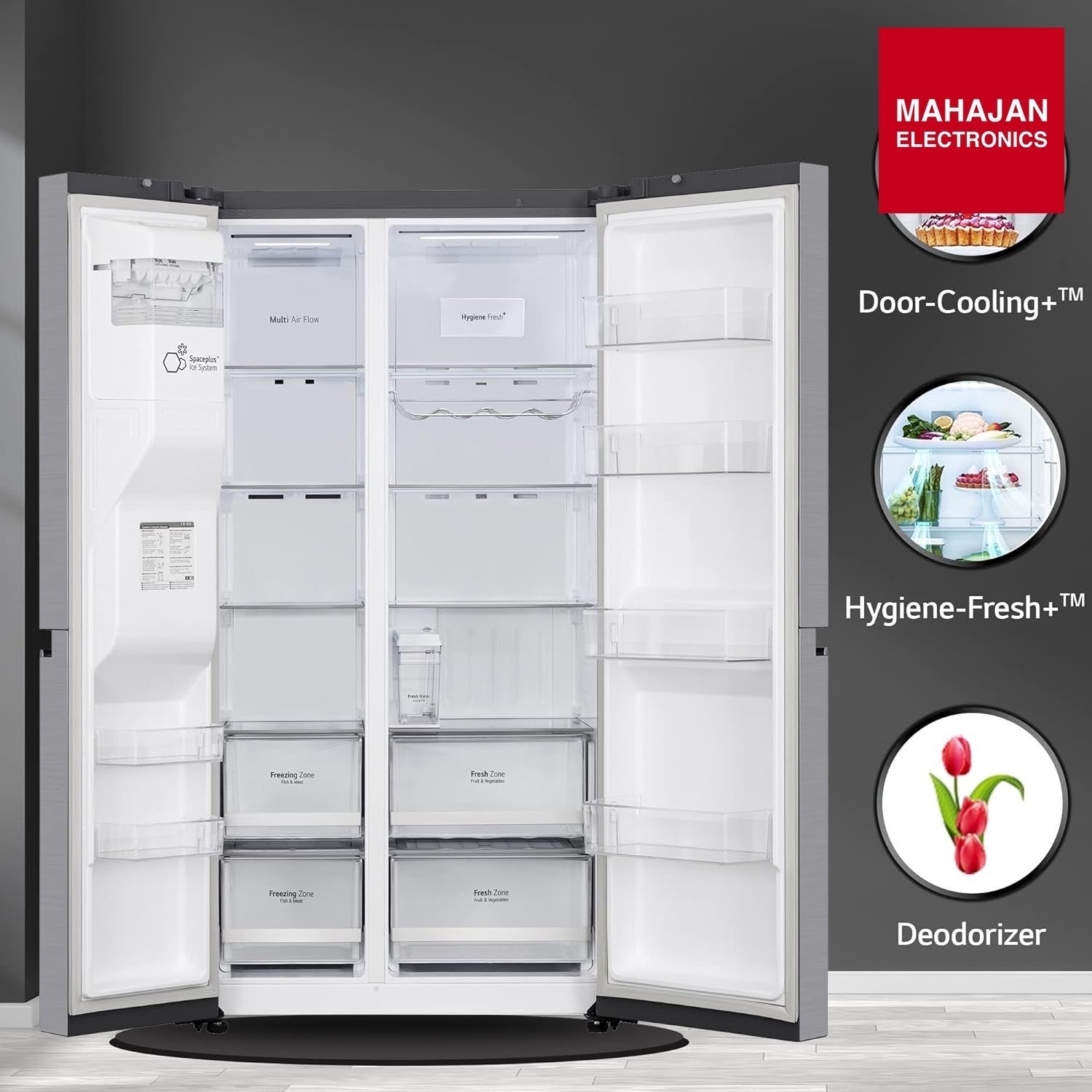 LG GL-L257CPZ3 refrigerator – Mahajan Electronics