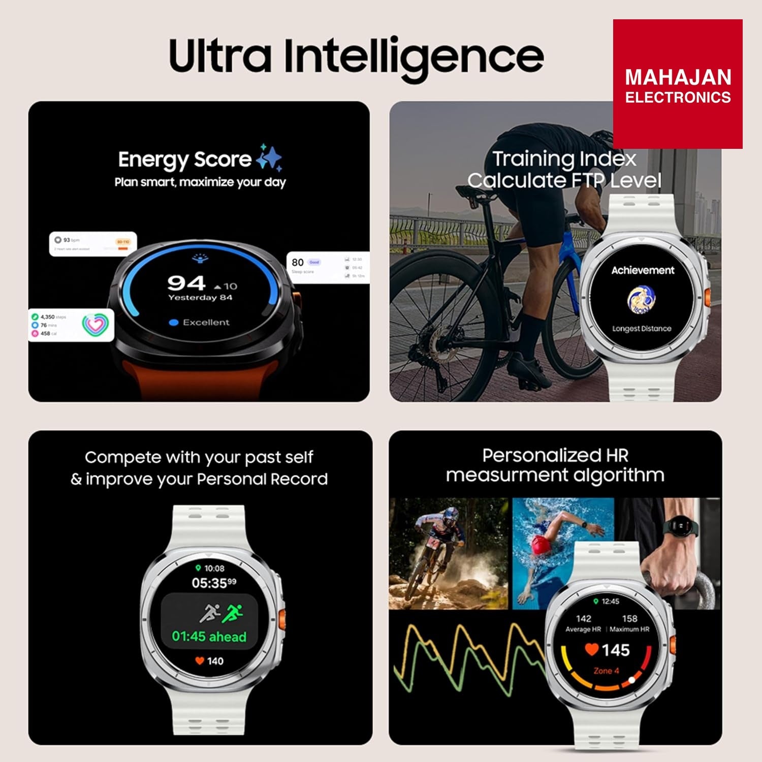 Samsung Galaxy Watch Ultra White – Mahajan Electronics