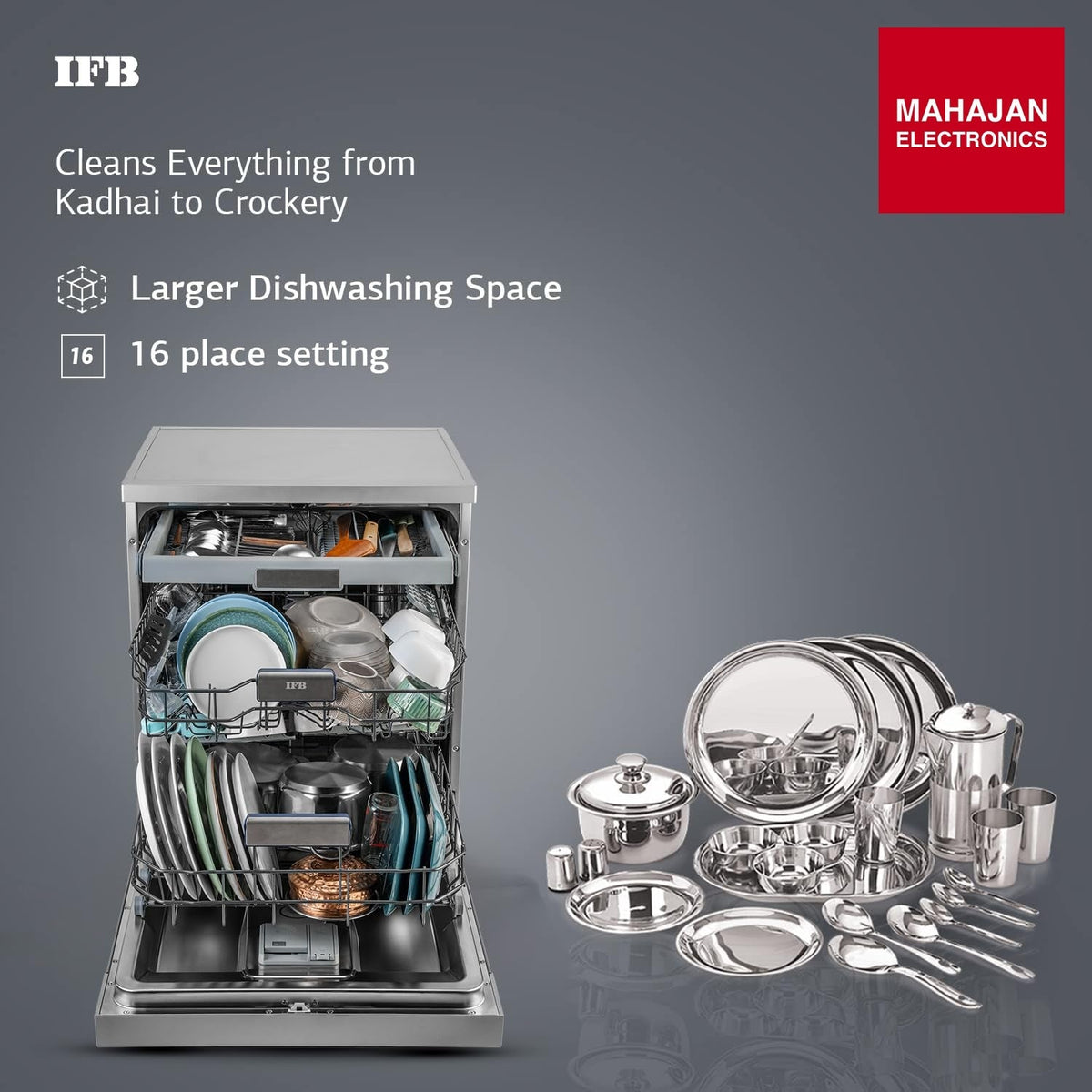 IFB Neptune SX16 Dishwasher – Mahajan Electronics