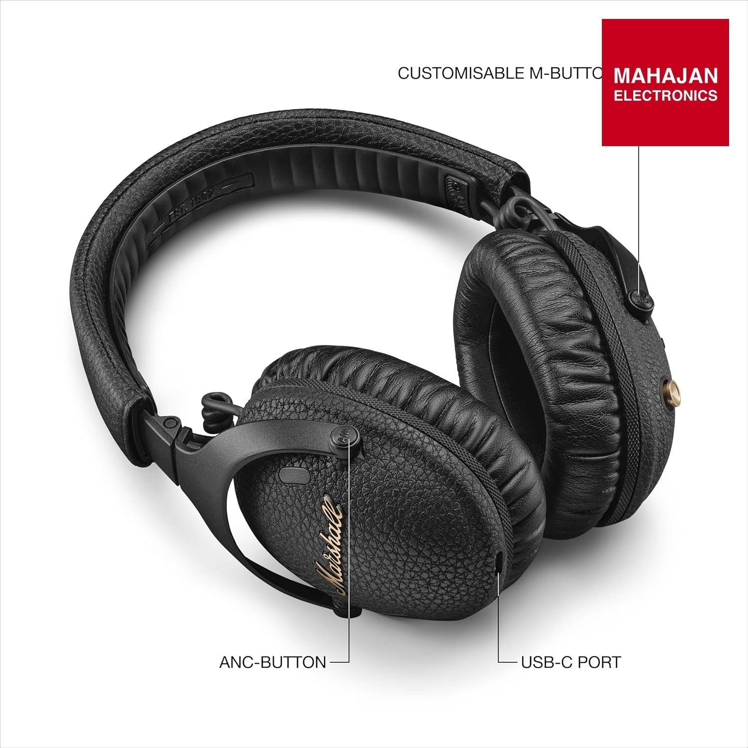 Marshall Monitor III ANC Headphones ā Mahajan Electronics