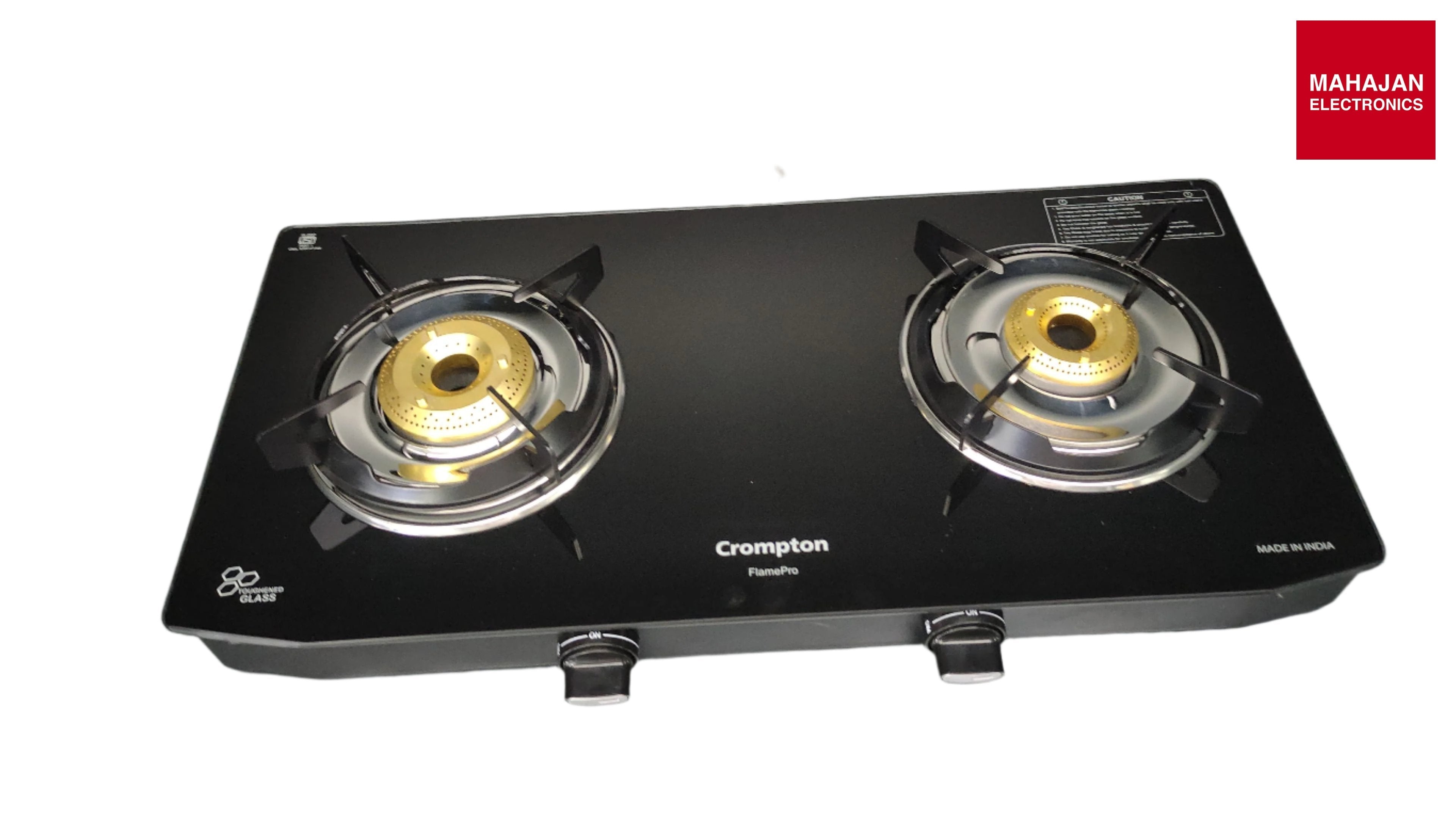 Crompton CKT-FPR652-MSB gas stove – Mahajan Electronics