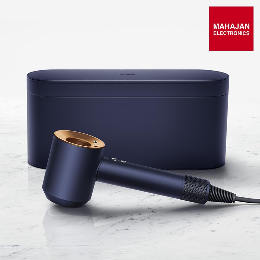 Dyson Supersonic hair dryer secondary image with Mahajan Electronics logo