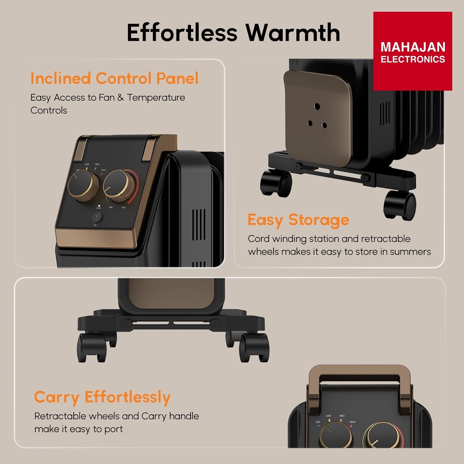 Havells Hestio 13 Fin heater – Mahajan Electronics