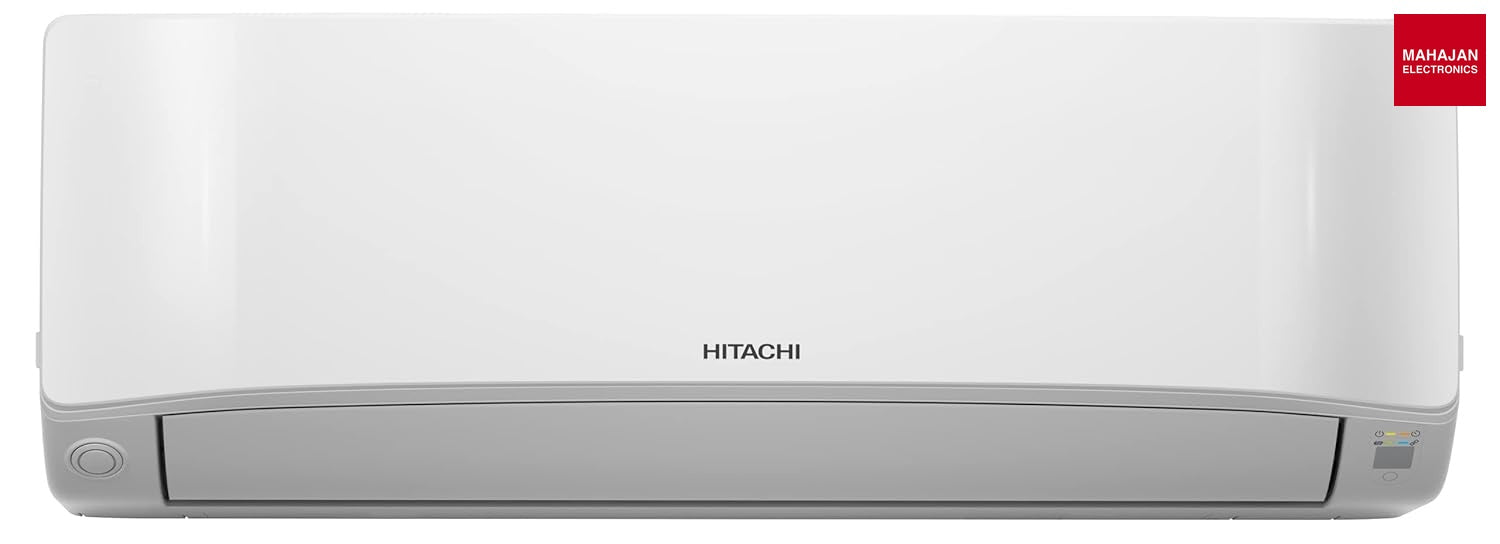 Hitachi RAS.B312PCAIBA1 1 Ton 3 Star Fixed Speed Split AC | 100% Copper Coil | Long Air Throw | R32 | Ambience Light Hitachi