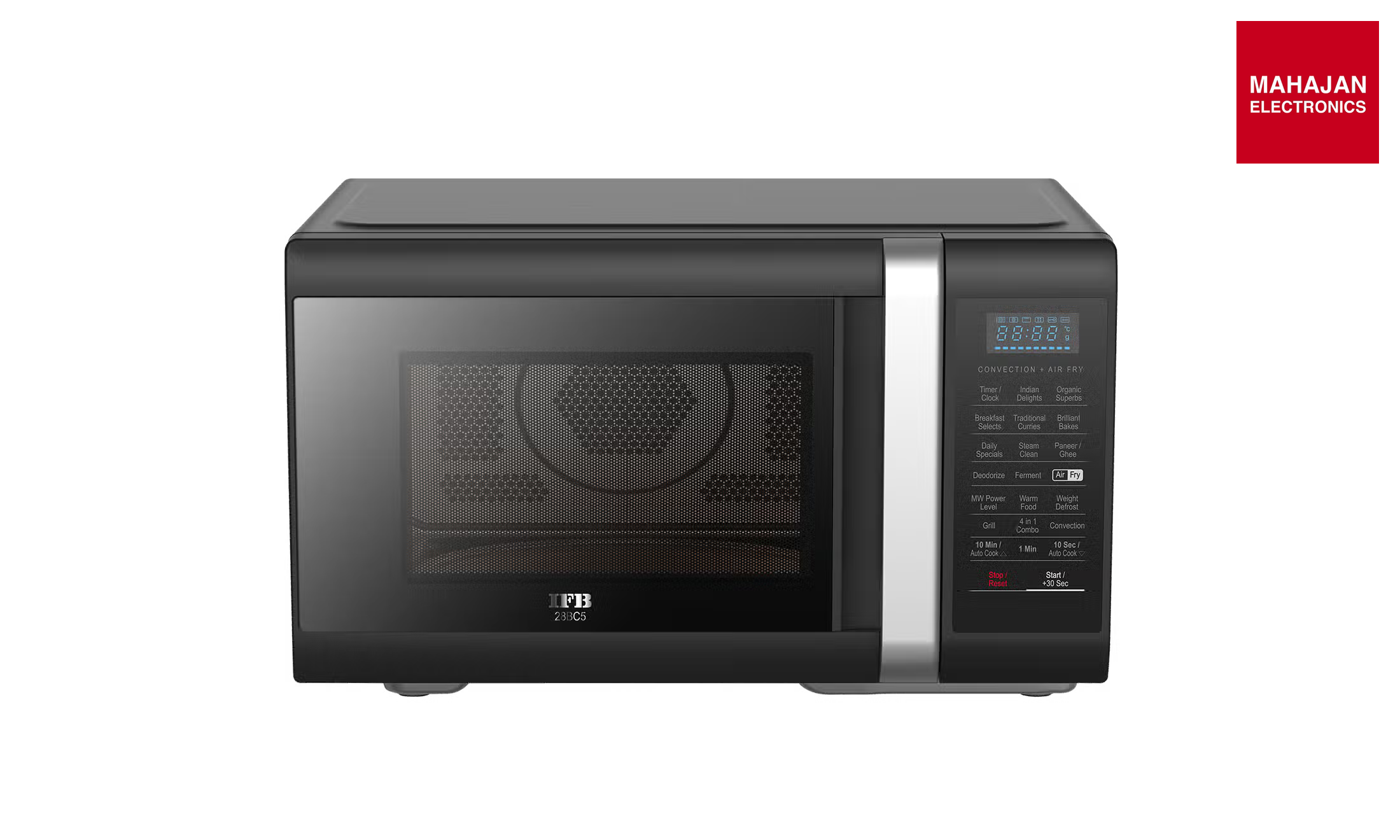 IFB 28BC5 28 L Convection Microwave Oven With Airfryer | 300 Auto Cook Menus | Oil-Free Cooking | Keep Warm IFB