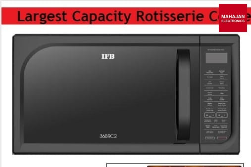 IFB 36BRC2 microwave secondary image with Mahajan Electronics logo