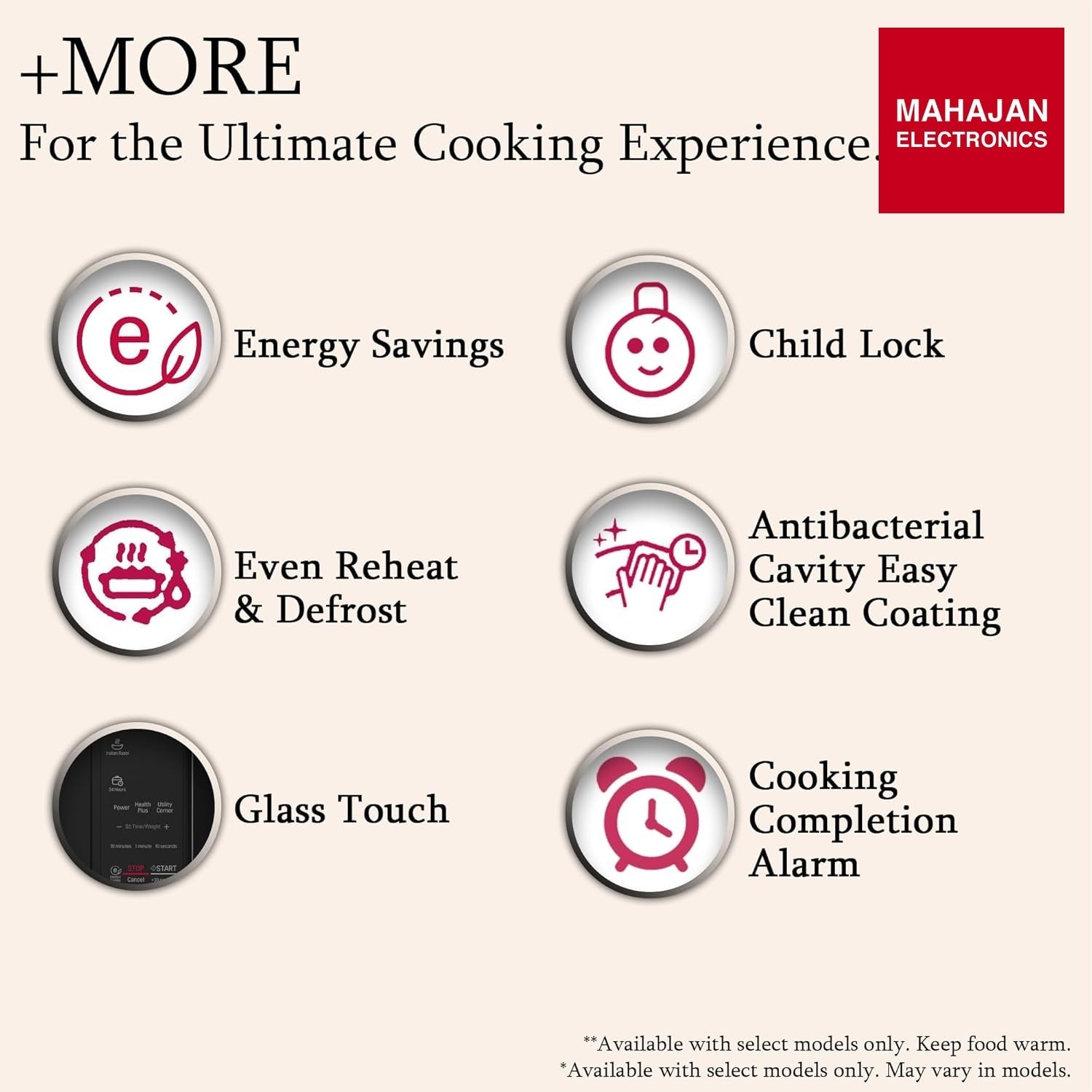 LG MH2044DB 20 L Grill Microwave Oven (Black, Anti-Bacterial Cavity, Health Plus Menu) LG