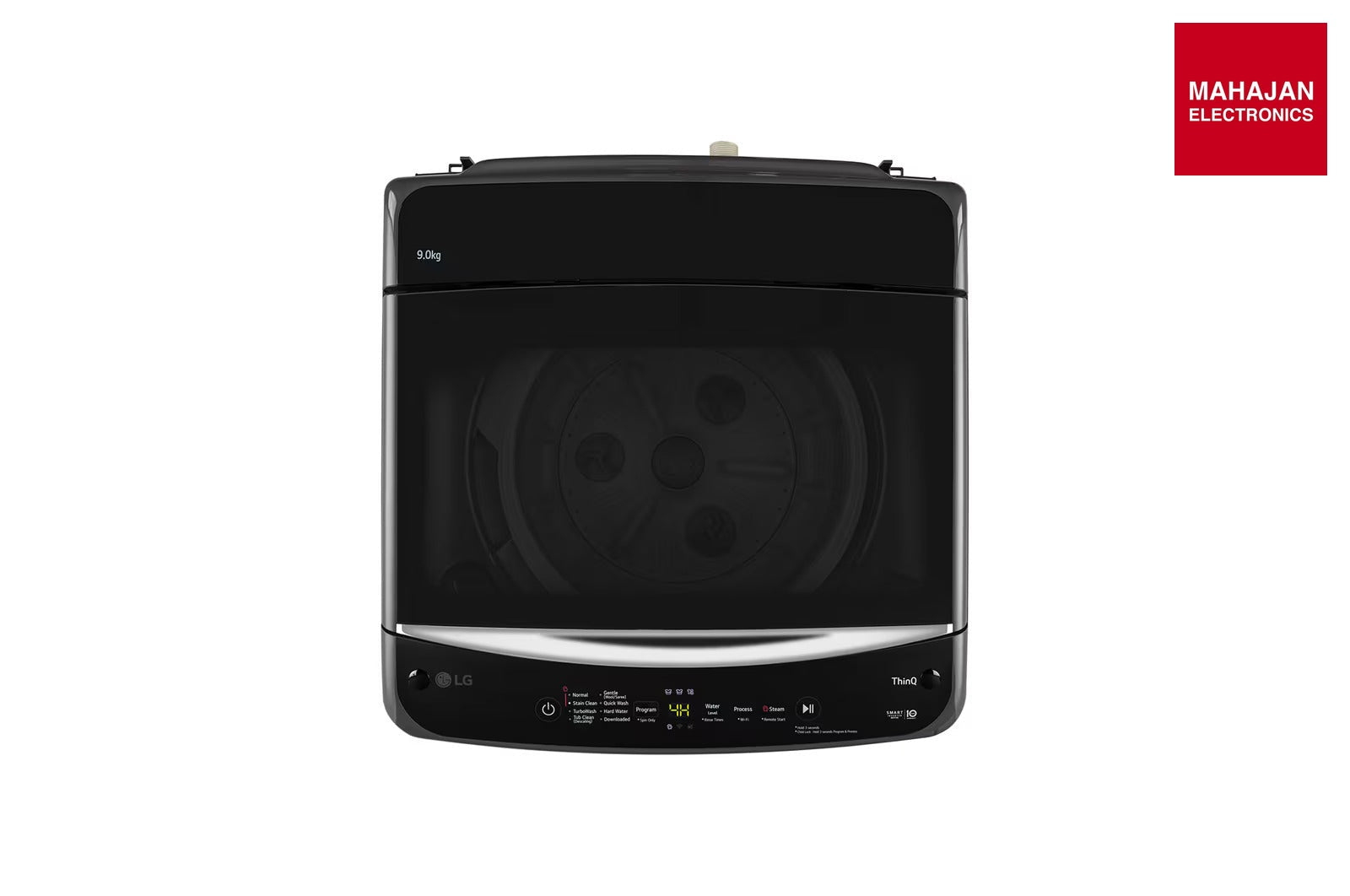 LG T90V4MB1S washing machine secondary image with Mahajan Electronics logo