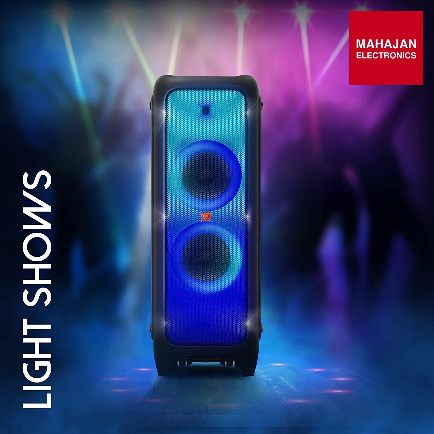 Product image with Mahajan Electronics logo at top right