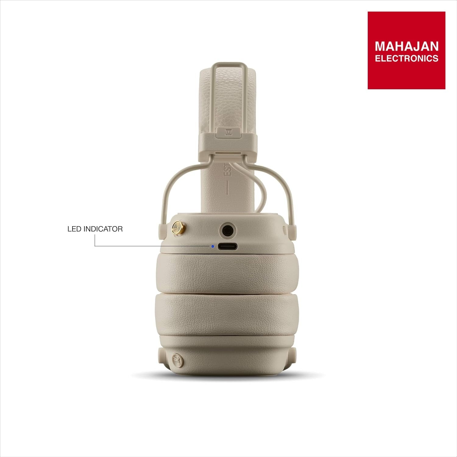 Marshall Major V Wireless On-Ear Headphones (Cream) | 100+ Hours Battery, Bluetooth, Fast Charging β Buy Online at Mahajan Electronics Marshall