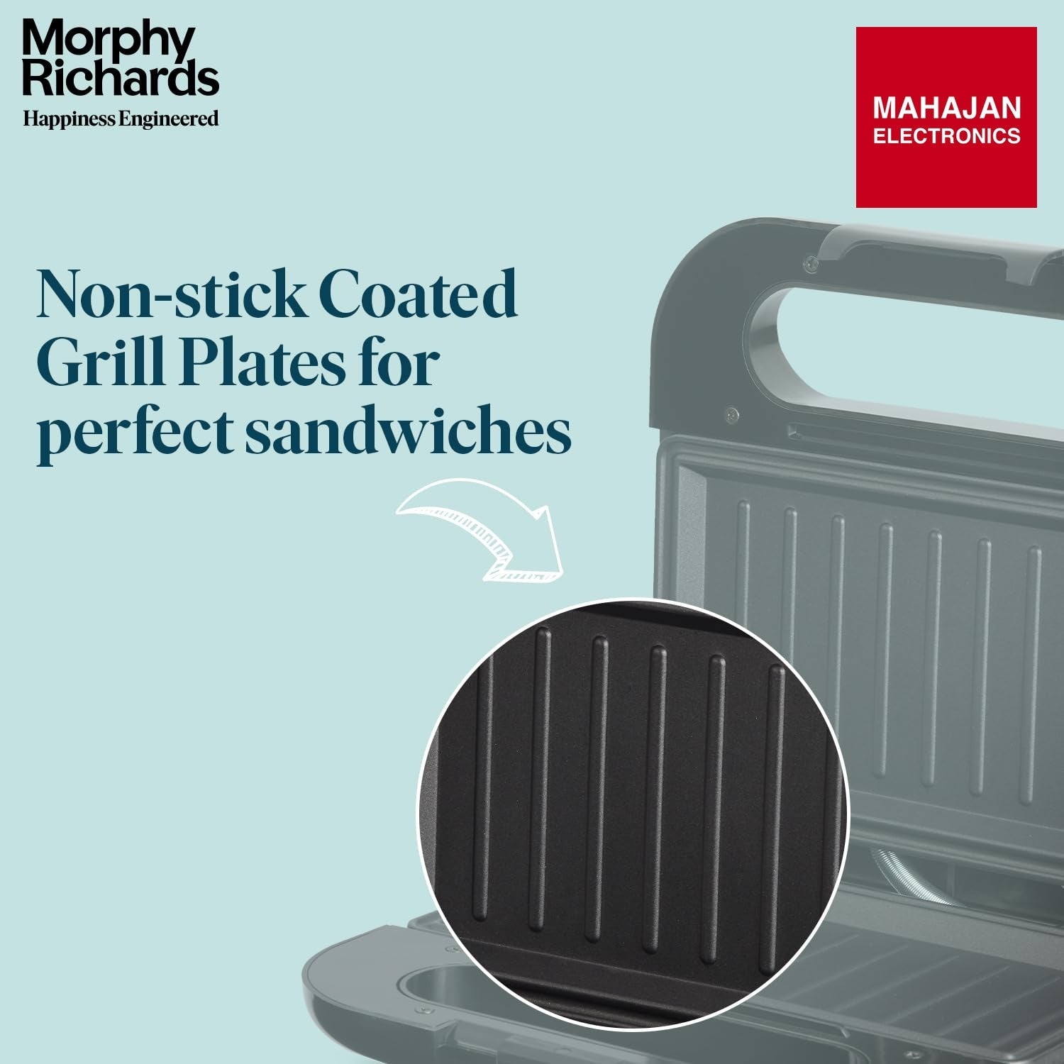Morphy Richards Voyager Ultra sandwich maker – Mahajan Electronics