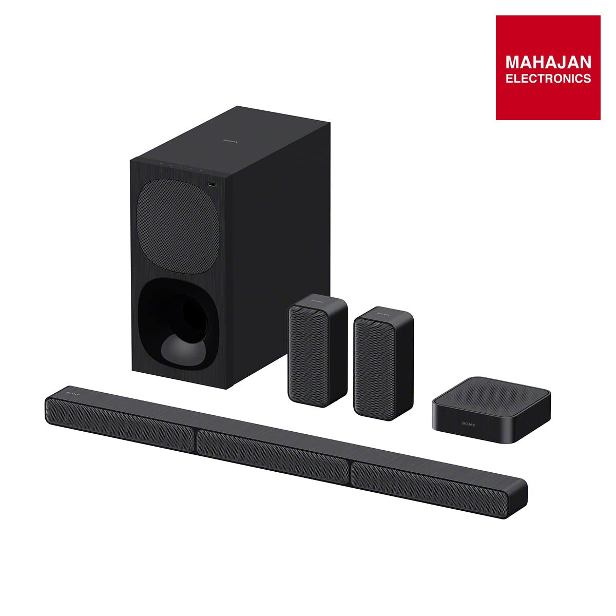 Sony HT-S40R Real 5.1ch Dolby Audio Soundbar for TV with Subwoofer & Wireless Rear Speakers, 5.1ch Home – Mahajan Electronics Online.