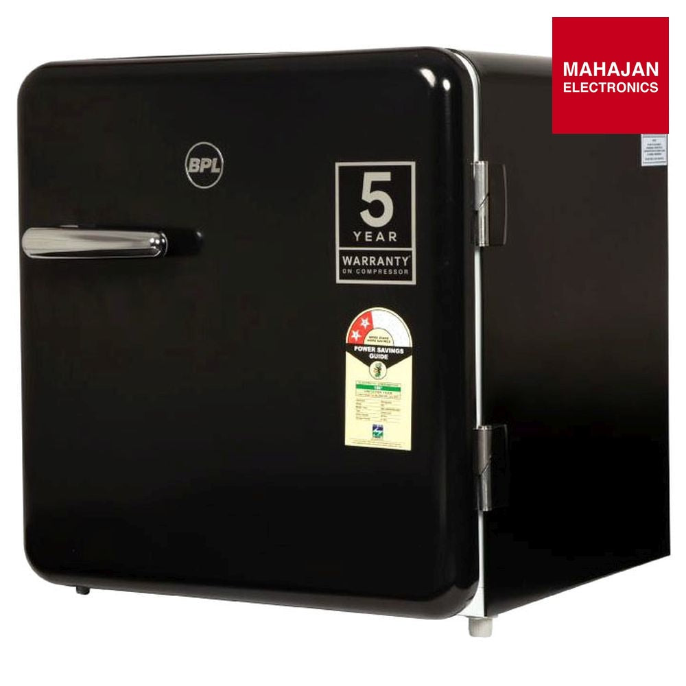 BPL BRC-0600BPBK 45 Litre 2 Star Mini Bar Refrigerator Black - Mahajan Electronics Online