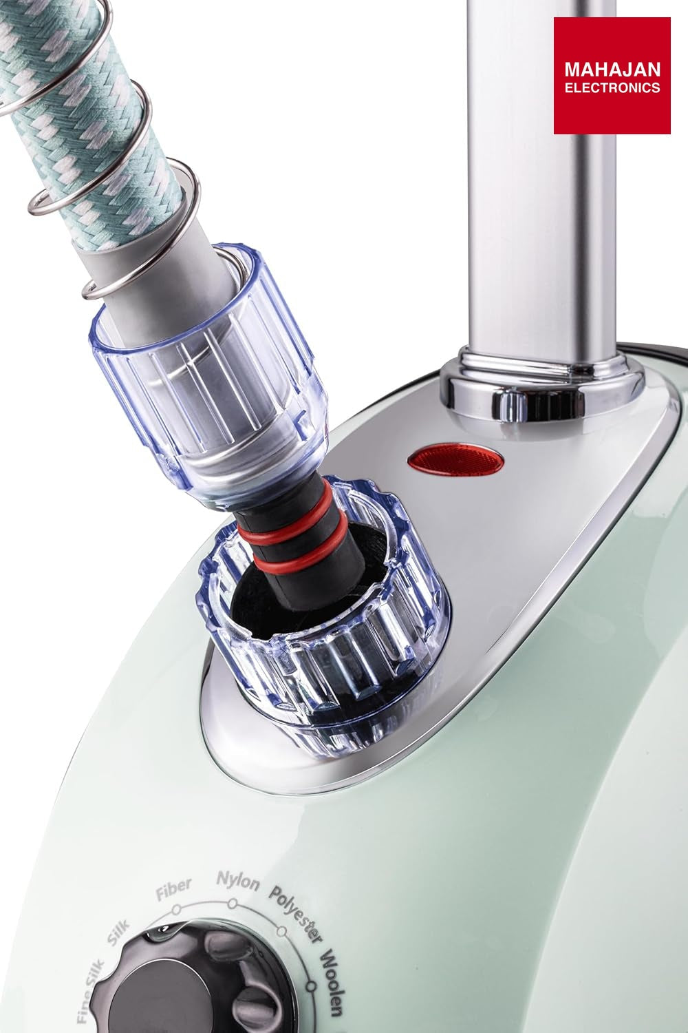 Russell Hobbs RGS2000SP garment steamer secondary image with Mahajan Electronics logo