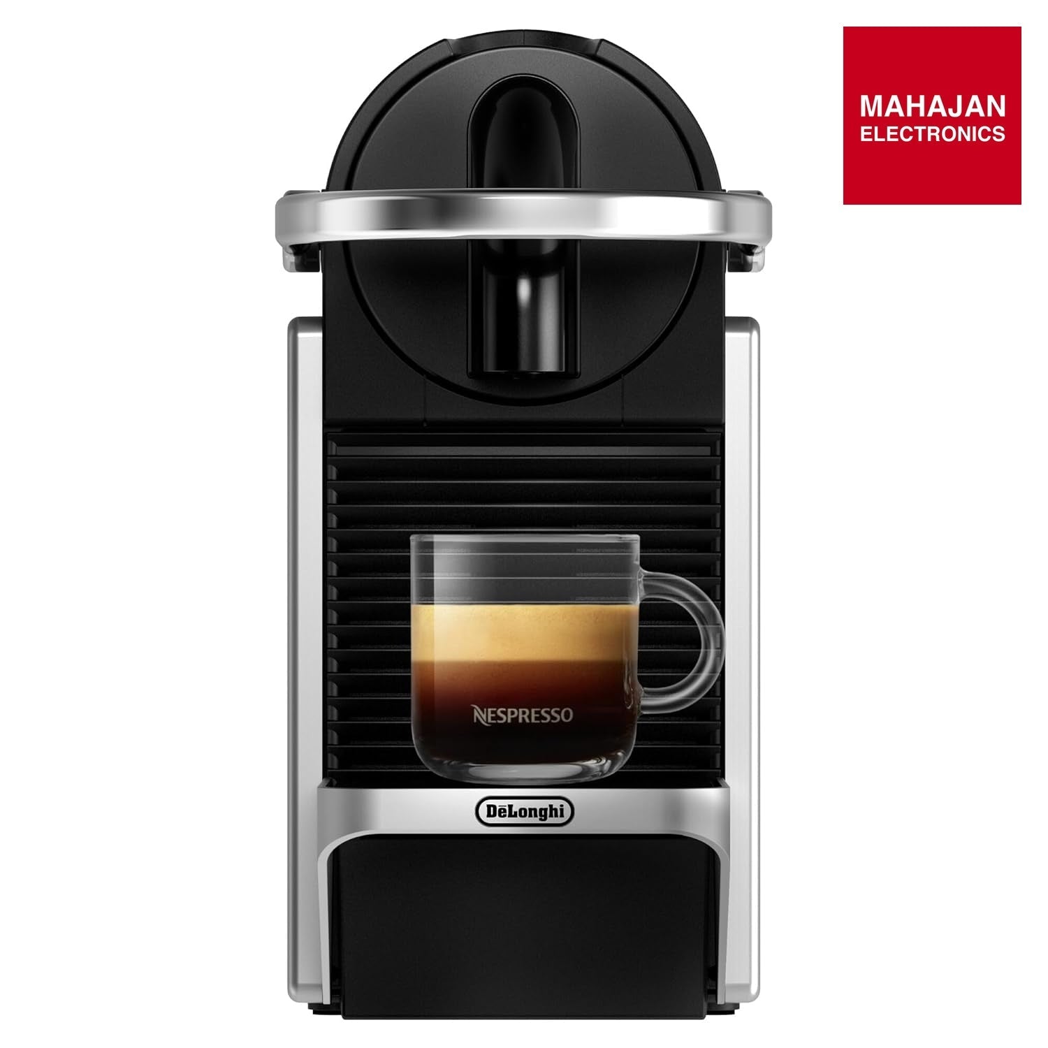 Nespresso Pixie EN127.S Espresso Maker | 19-Bar Pump | 25 s Heat-Up | Compact Design | Electric Silver – Mahajan Electronics Online.