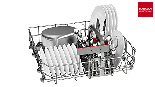 Bosch SMI4IVS00I Serie | 4 semi-integrated In Built dishwasher 60 cm Stainless steel - Mahajan Electronics Online