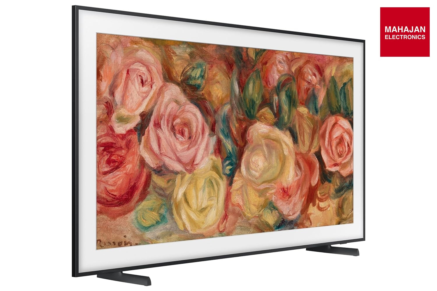 Samsung The Frame 55 inch TV secondary image with Mahajan Electronics logo