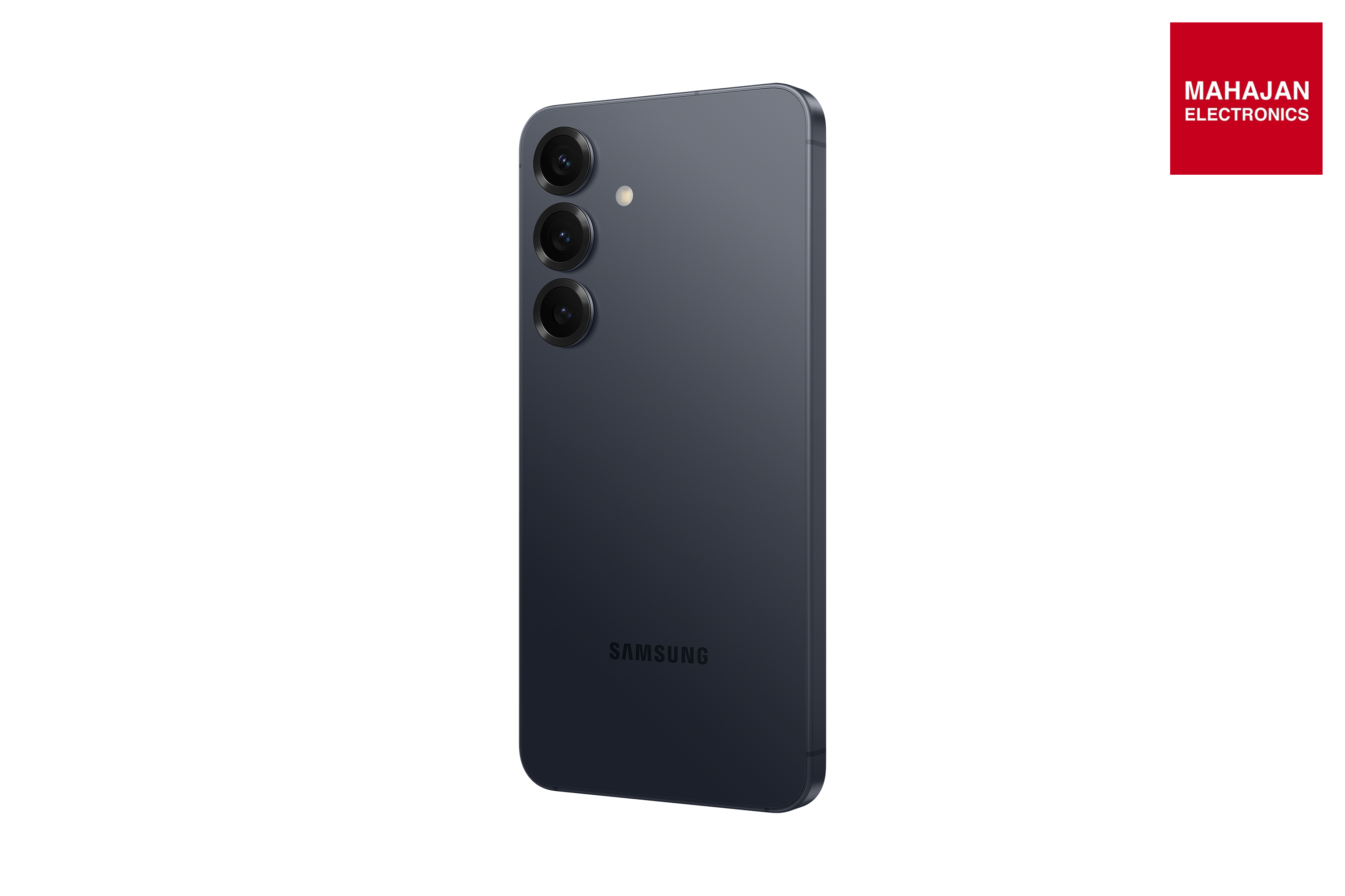 Samsung Galaxy S25 Blueblack secondary image with Mahajan Electronics logo