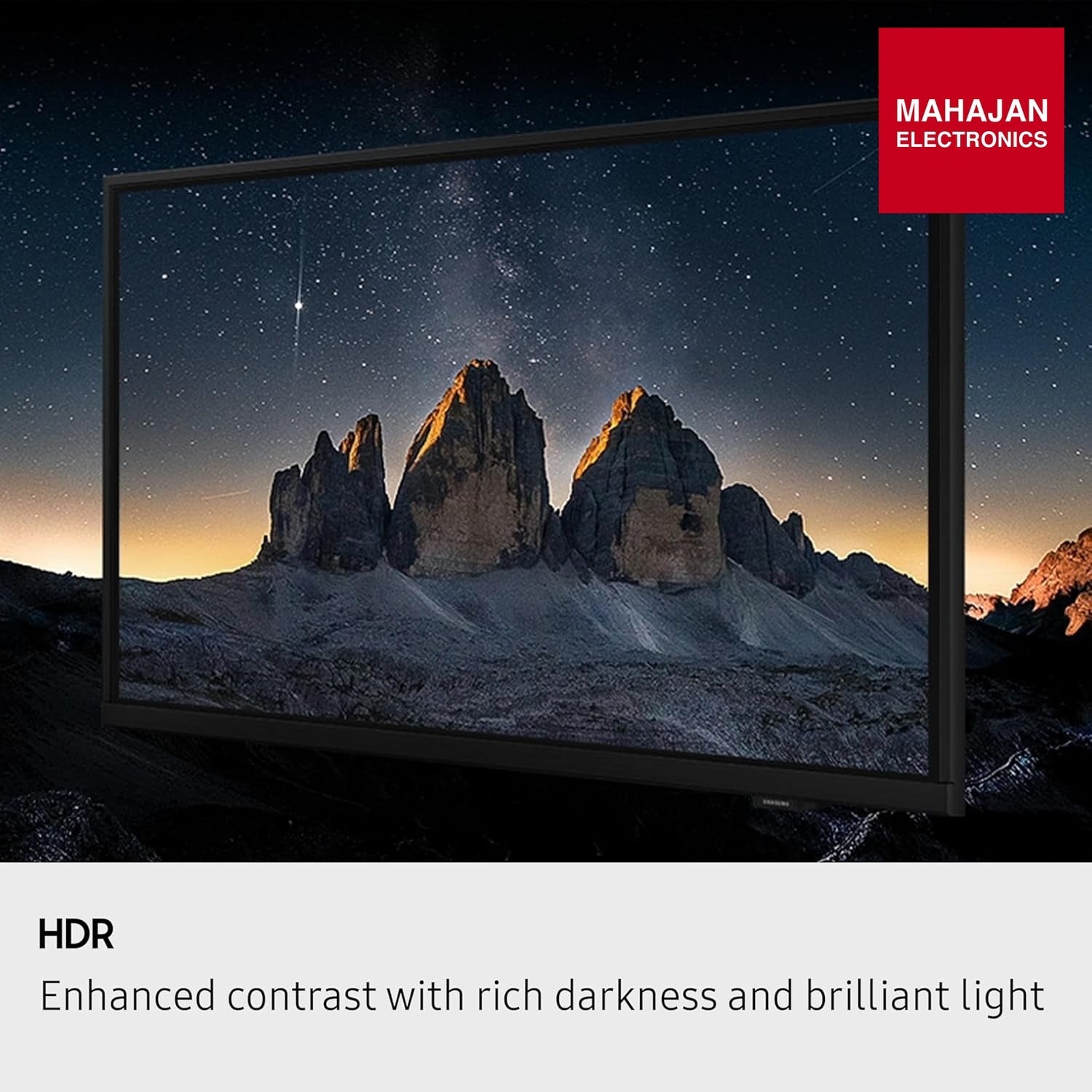 Samsung UA32H4520 television secondary image with Mahajan Electronics logo