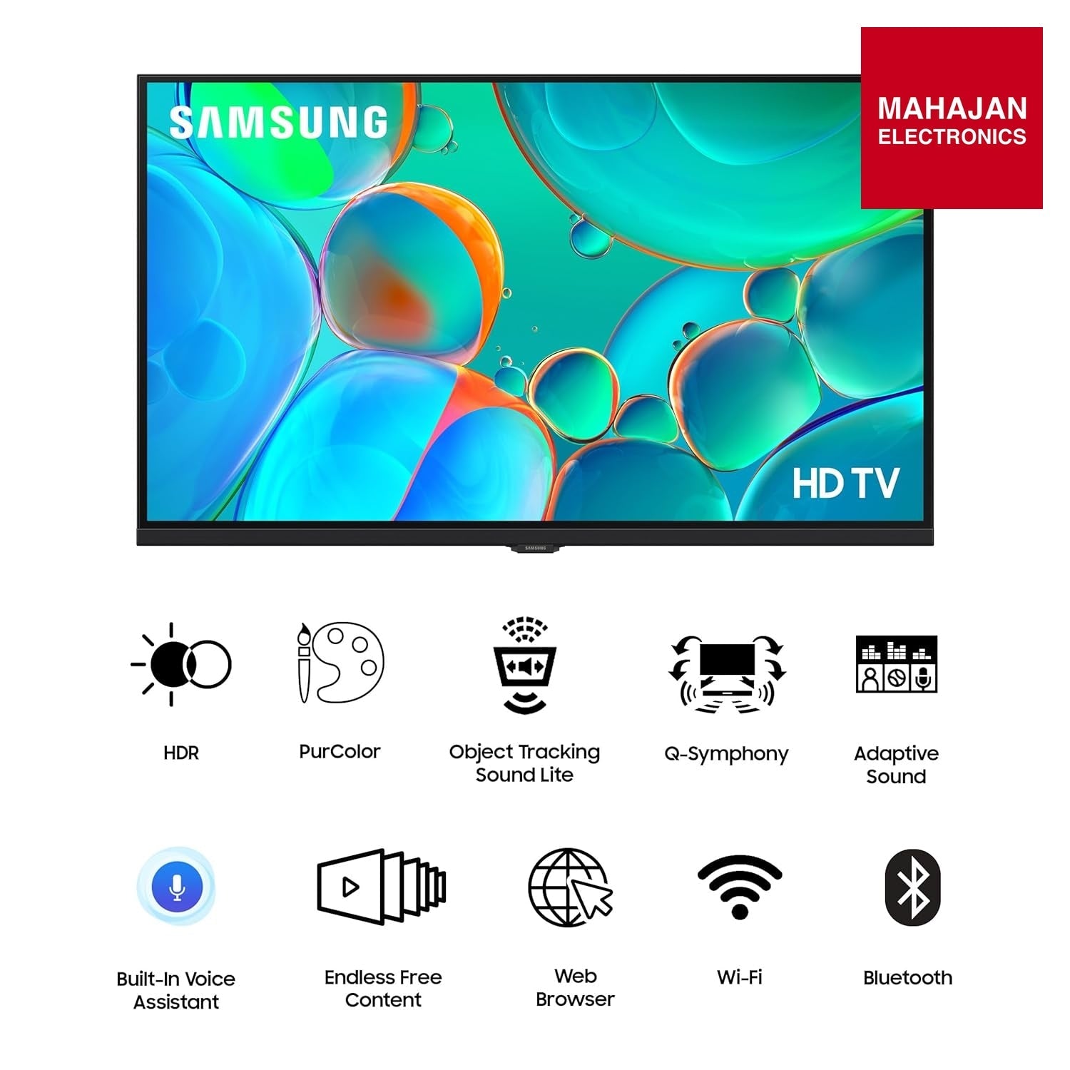 Samsung UA32H4520 television secondary image with Mahajan Electronics logo
