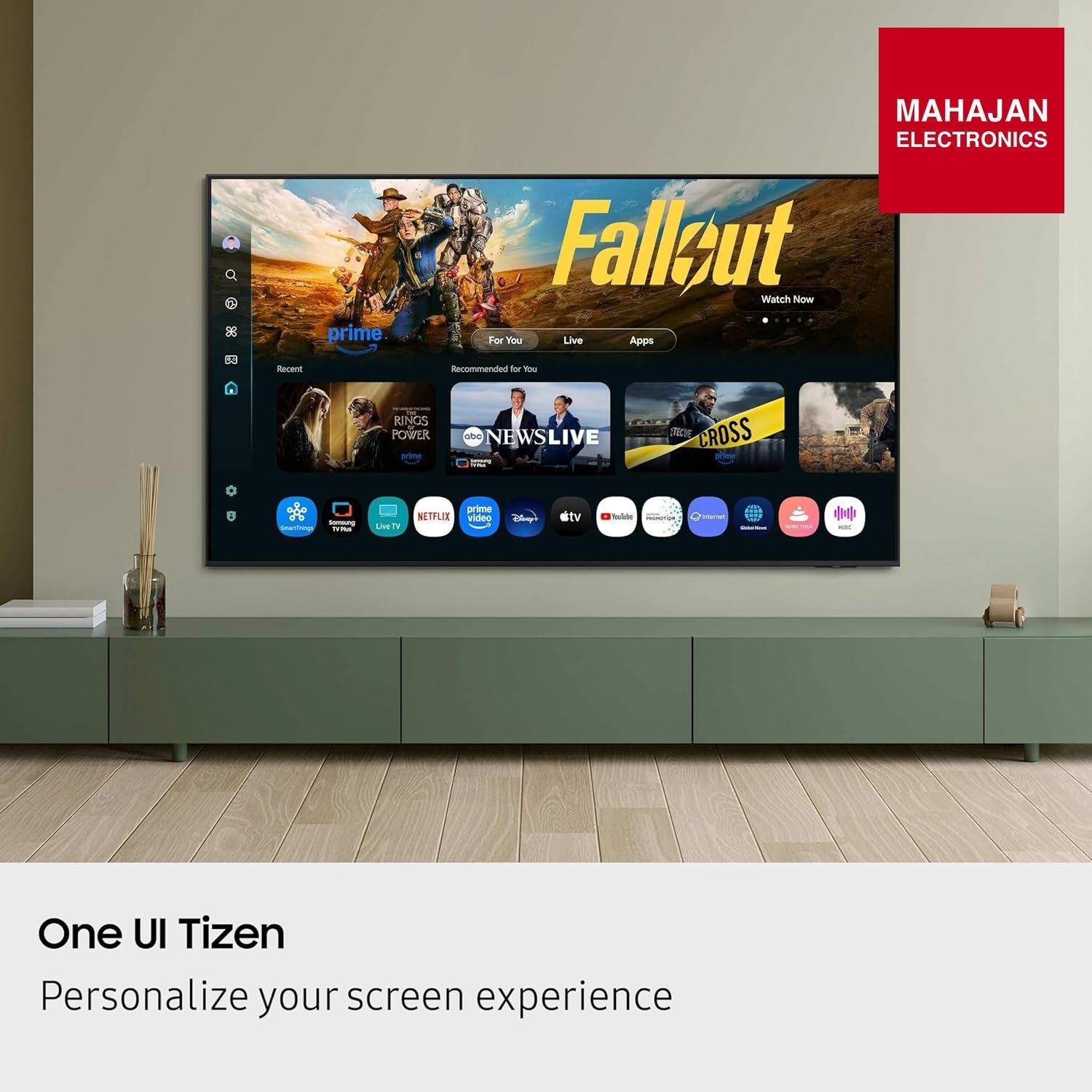 Samsung UA32H4520 television secondary image with Mahajan Electronics logo