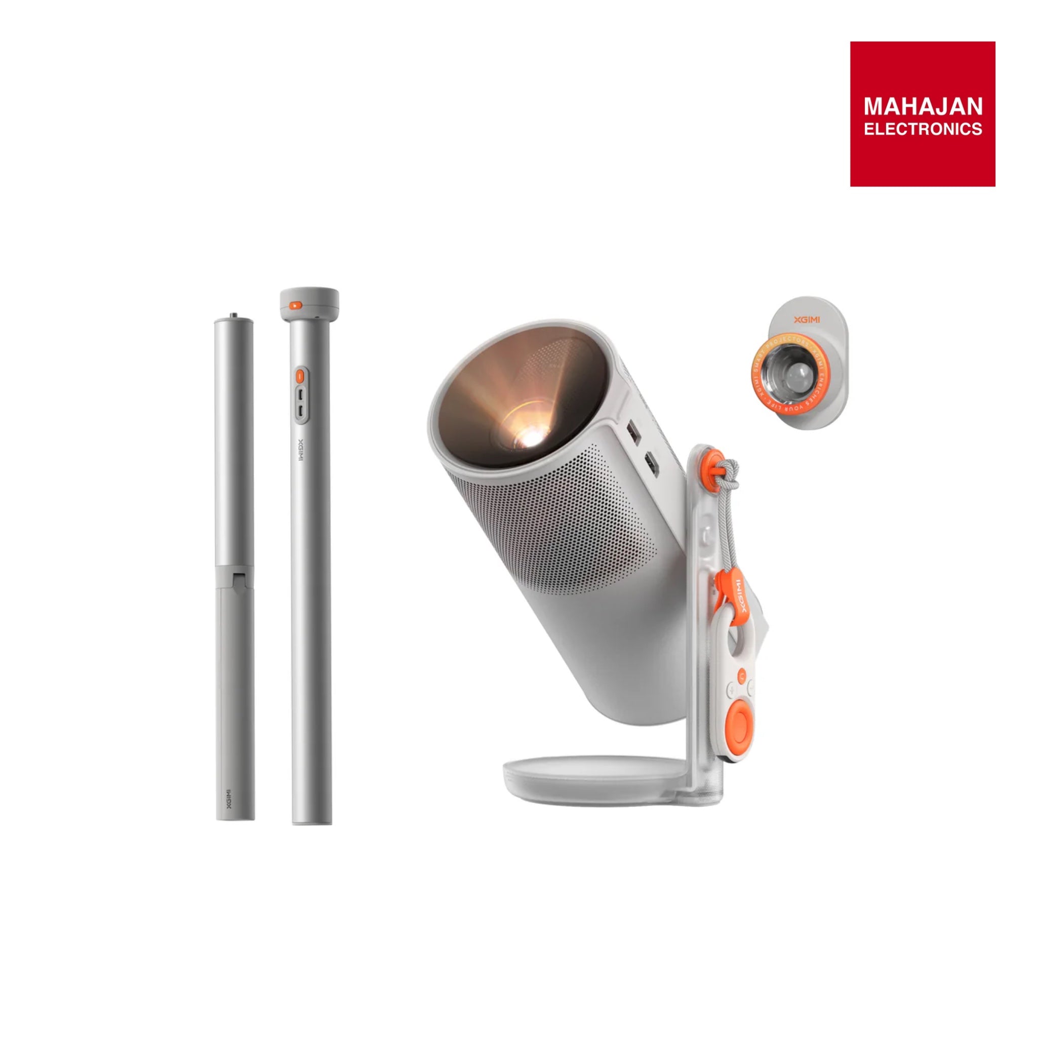 XGIMI MoGo 4 + PowerBase Stand Portable Projector Bundle - Image 1