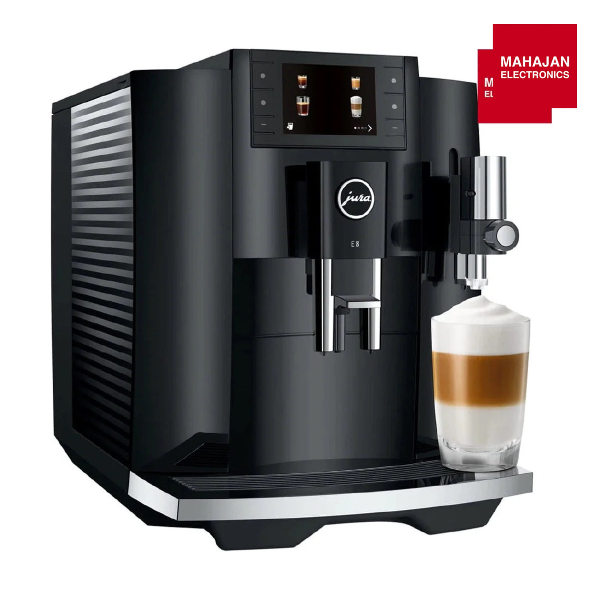 Jura E8 Cosmic Black Automatic Coffee Machine (15840) Jura