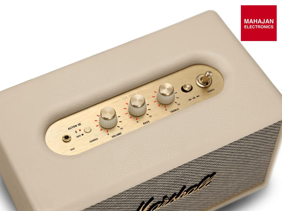 Marshall Acton III , Cream – Mahajan Electronics Online.