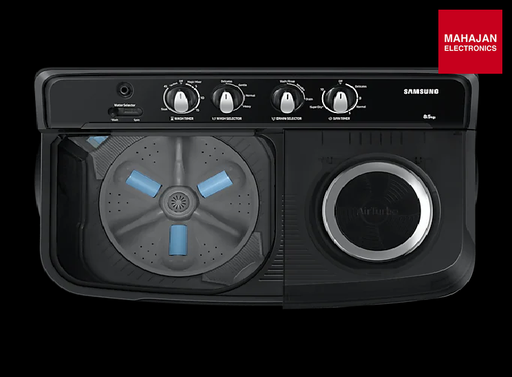 Samsung 8.5 Kg Semi-Automatic 5 Star Top Loading Washing Machine WT85B4200GD/TL - Mahajan Electronics Online
