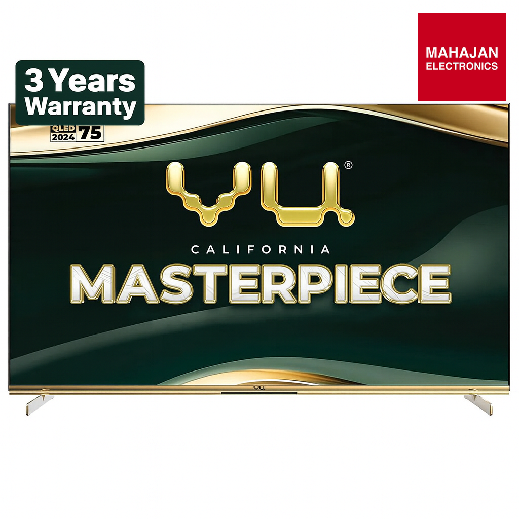 Vu 75 Masterpiece QLED TV – Mahajan Electronics