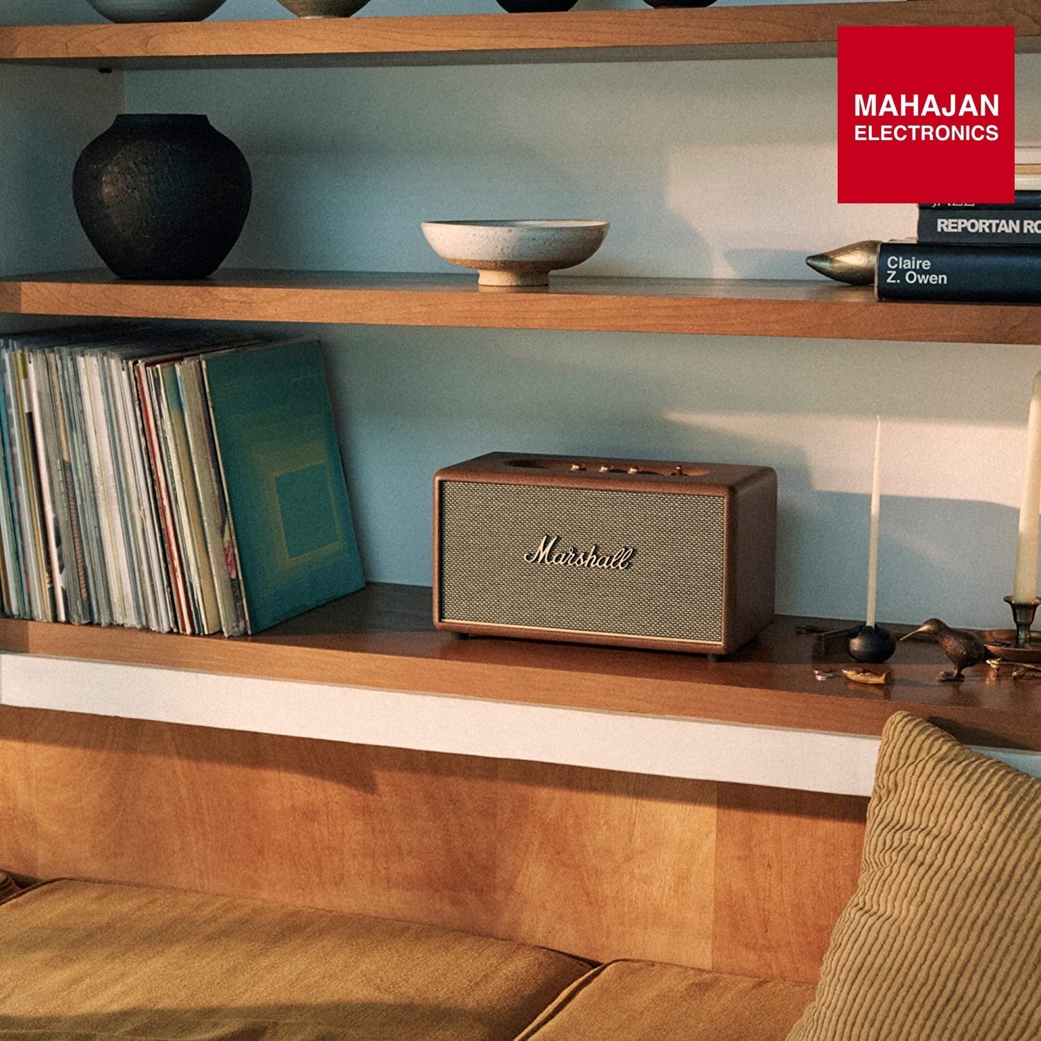 Marshall Stanmore III Bluetooth Wireless Speaker - Brown β Mahajan Electronics Online.