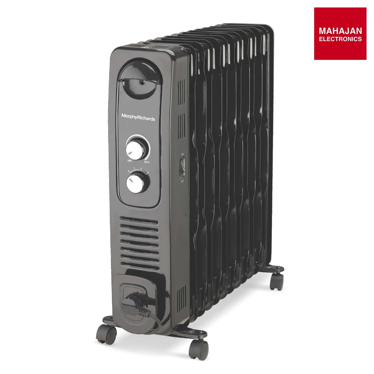 Morphy Richards 13F Heat Wave 290032 2900 W 13 Fin Oil Filled Room Heater with PTC Fan & Overheat Protection (White) – Mahajan Electronics Online.
