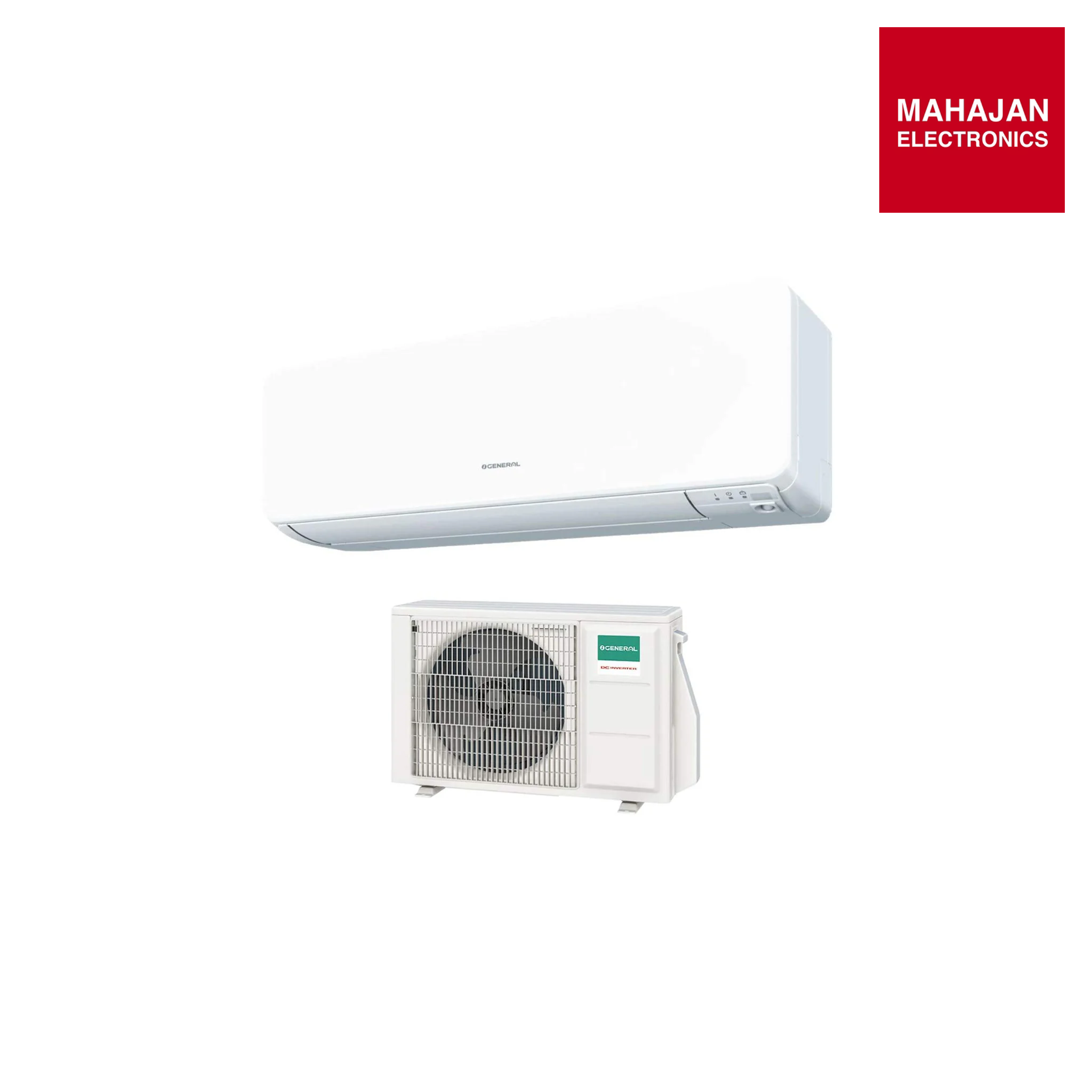 O’General ASGG24KJTA-B 2 Ton 3 Star Inverter Split AC (Hot & Cold, Copper Condenser, R32, Hyper Tropical Rotary Compressor, 10-Year Warranty) OGeneral