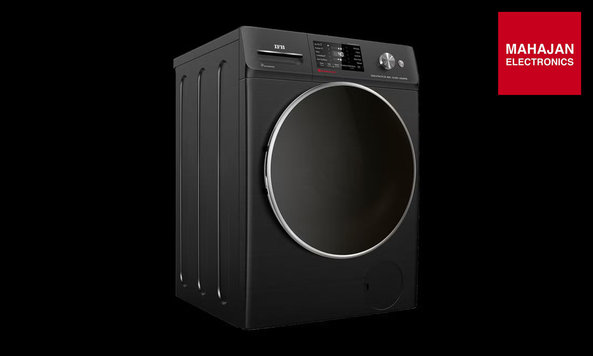 IFB Executive Plus BXN 1014KH CMS DeepClean® 10kg Front Load Washing Machine with Steam Refresh | 1400 rpm | Black Hairline Finish (Copy) IFB