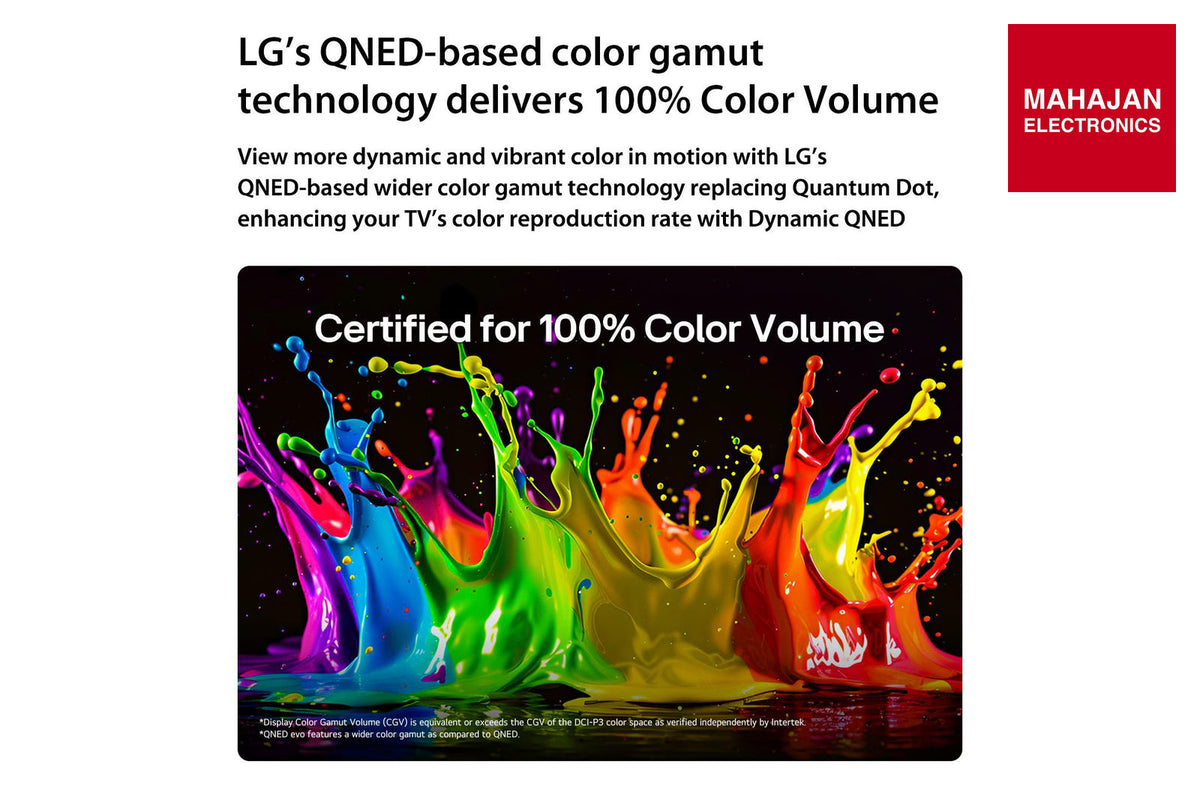 LG 55QNED82BXA 55 Inch 4K QNED Mini LED Smart TV (Dolby Vision & Atmos, α8 AI Processor 4K Gen3, Black) – Mahajan Electronics Online.