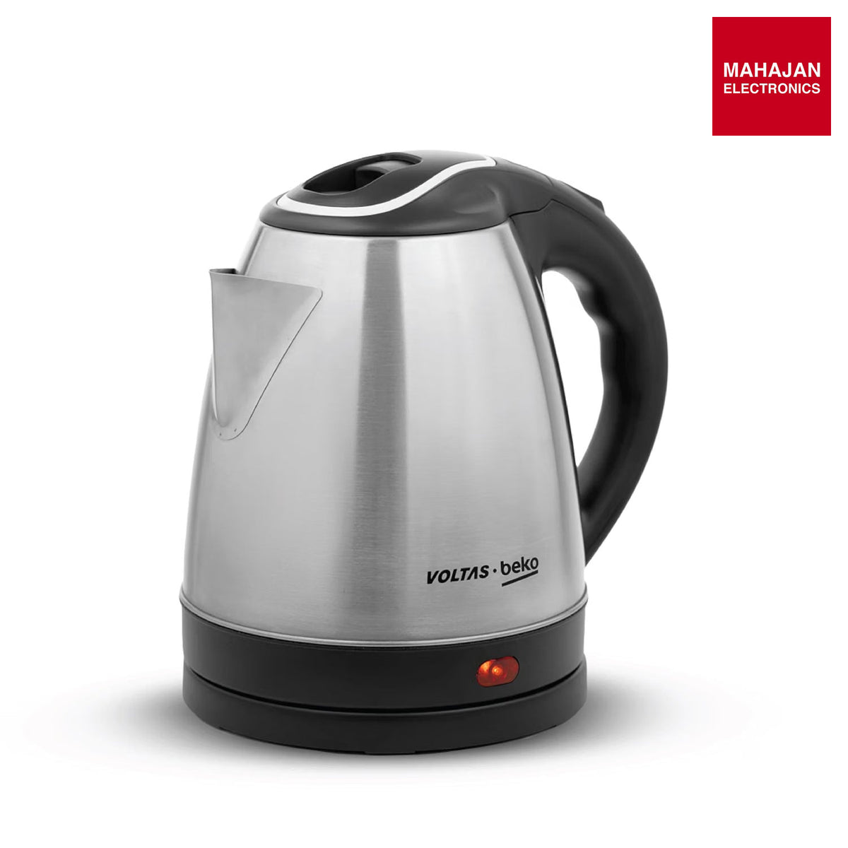 Voltas Beko K135X15H-SL 1.5 L Electric Kettle | 1350W Fast Boil | Stainless Steel | Auto Cut-Off & โ Mahajan Electronics Online.