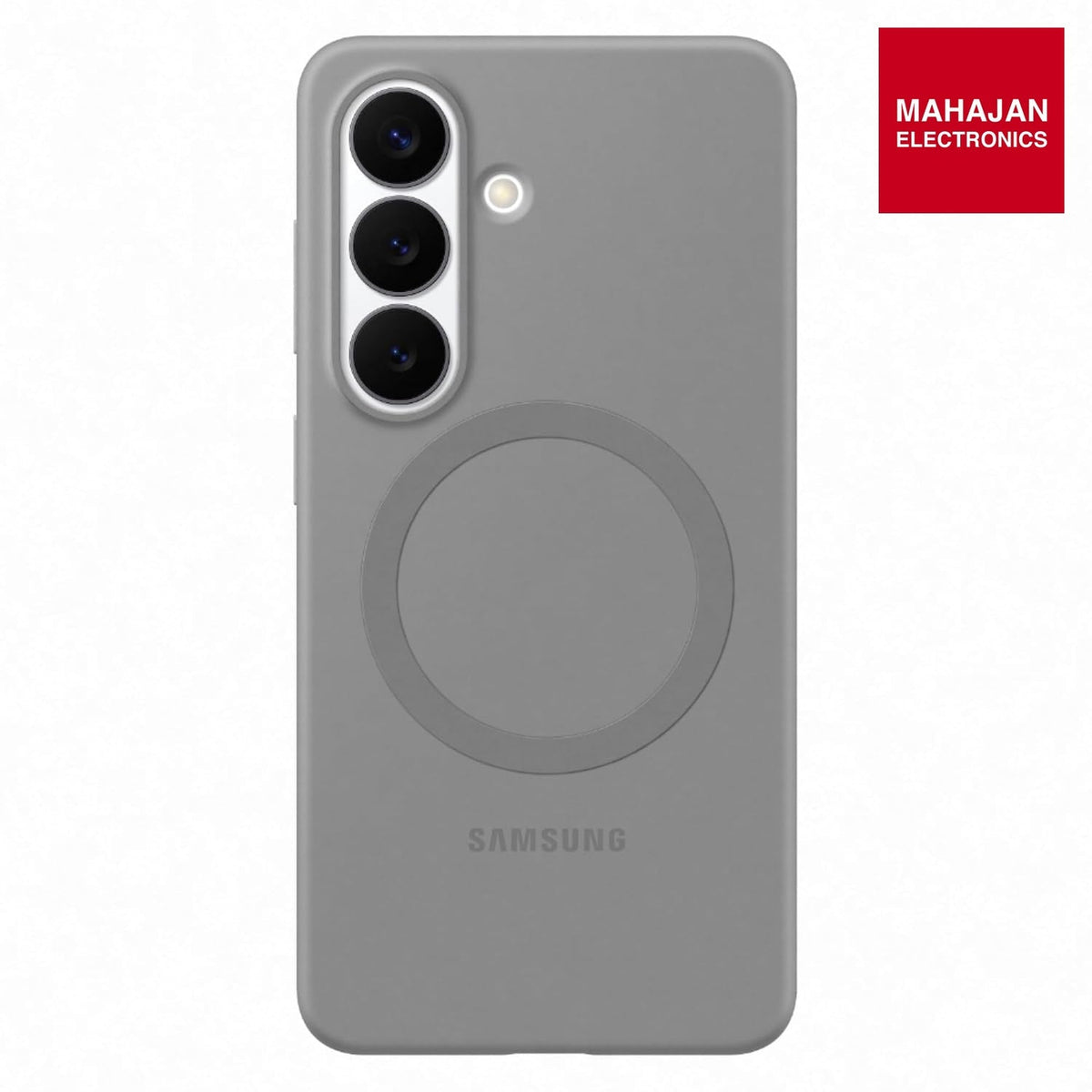 Samsung Galaxy S26 Ultra Silicone Magnet Case, Gray β Mahajan Electronics Online