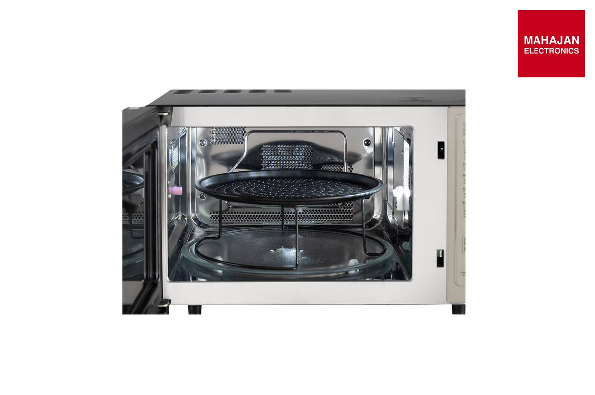 LG MJEN286UHWF 28 L Convection Microwave Oven with Air Fry and Charcoal Lighting Heater, Black – Mahajan Electronics Online.