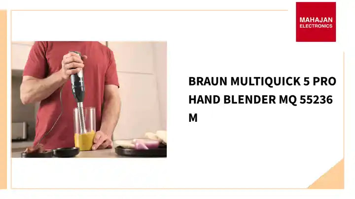 Braun MultiQuick 5 Pro Hand blender MQ 55236 M by@Outfy
