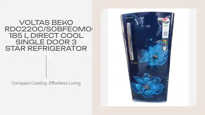 Voltas Beko RDC220C/S0BFE0M0000GD 185 L Direct Cool Single Door 3 Star Refrigerator by@Outfy