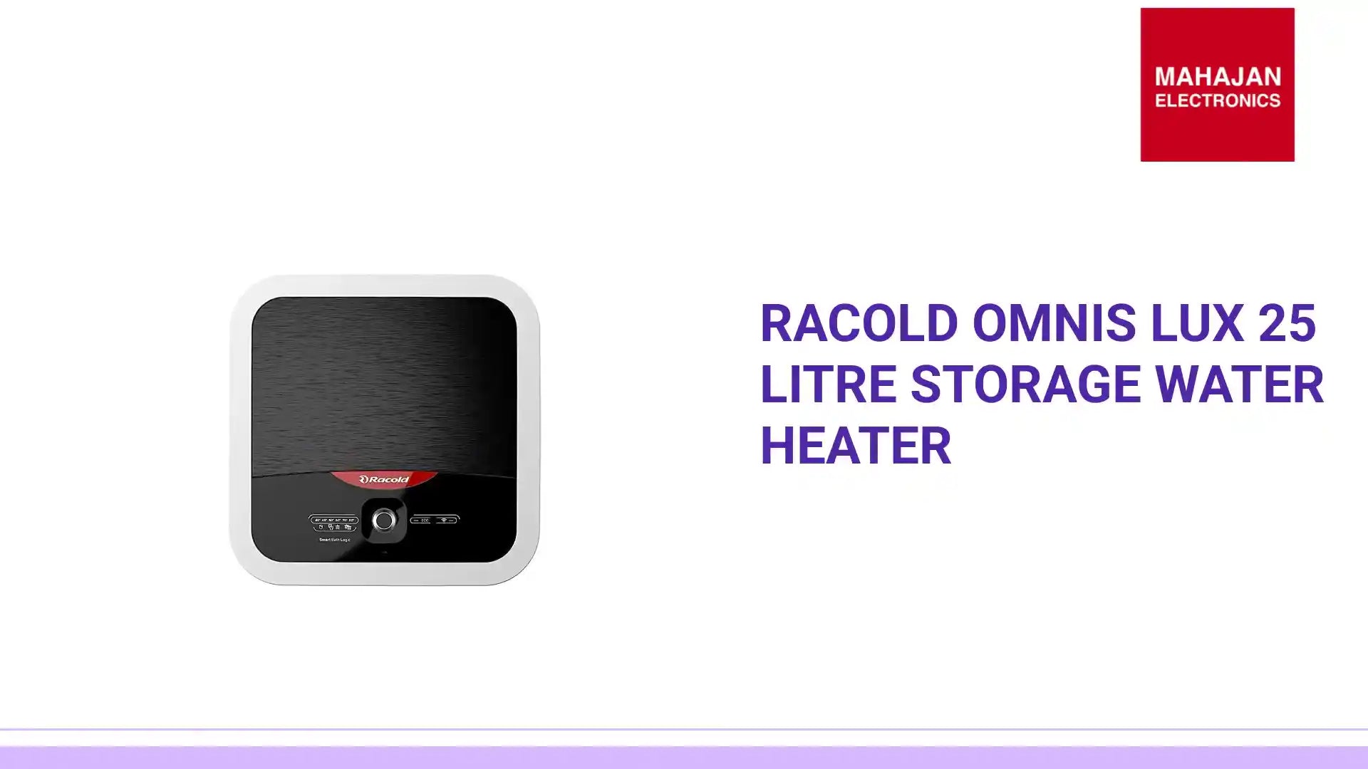 Racold Omnis Lux 25 Litre Storage Water Heater by@Outfy