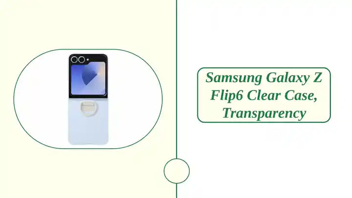 Samsung Galaxy Z Flip6 Clear Case, Transparency by@Outfy