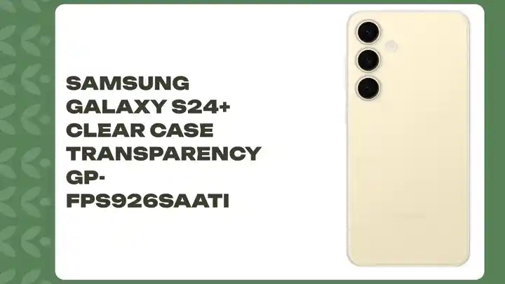 Samsung Galaxy S24+ Clear Case Transparency GP-FPS926SAATI by@Outfy