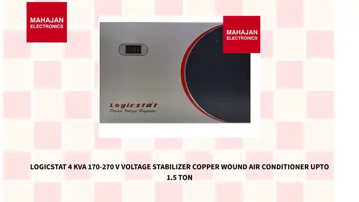 Logicstat 4 Kva 170-270 V Voltage Stabilizer Copper Wound Air Conditioner Upto 1.5 Ton by@Outfy