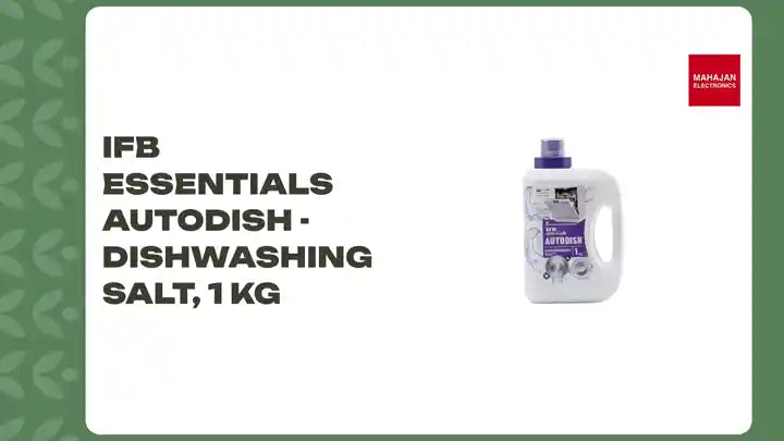 IFB Essentials Autodish - Dishwashing Salt, 1 kg by@Outfy