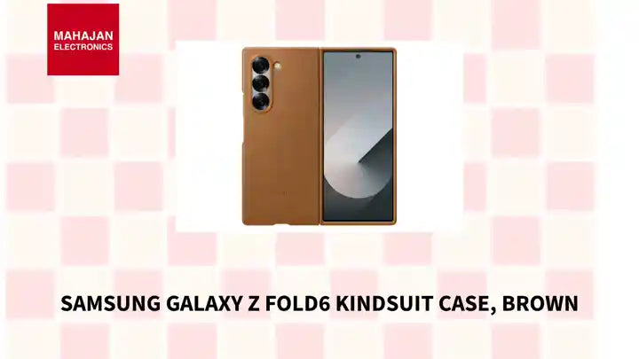 Samsung Galaxy Z Fold6 Kindsuit Case, Brown by@Outfy