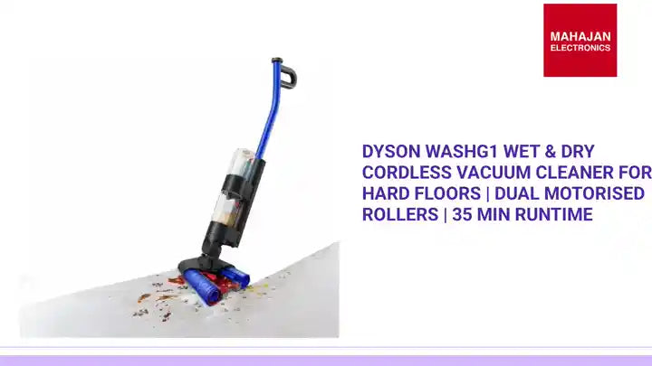 Dyson WashG1 Wet & Dry Cordless Vacuum Cleaner for Hard Floors | Dual Motorised Rollers | 35 Min Runtime by@Outfy