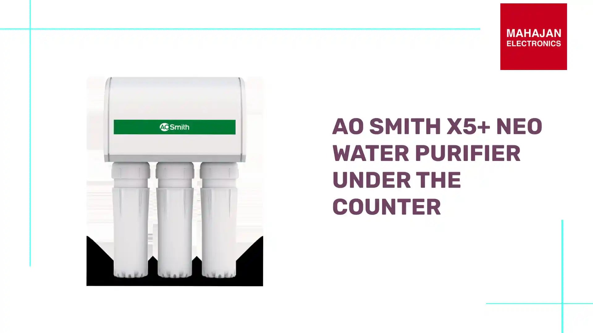 AO Smith X5+ Neo Water Purifier Under the Counter by@Outfy
